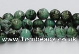 CTU402 15.5 inches 14mm round African turquoise beads wholesale