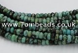 CTU404 15.5 inches 2*4mm rondelle African turquoise beads wholesale