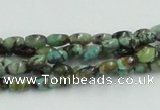 CTU406 15.5 inches 4*6mm rice African turquoise beads wholesale