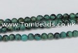 CTU425 15.5 inches 4mm round African turquoise beads wholesale