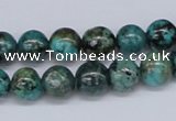 CTU428 15.5 inches 10mm round African turquoise beads wholesale
