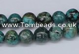 CTU428 15.5 inches 10mm round African turquoise beads wholesale