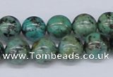 CTU429 15.5 inches 12mm round African turquoise beads wholesale