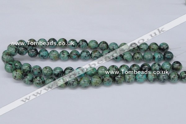 CTU429 15.5 inches 12mm round African turquoise beads wholesale