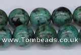 CTU430 15.5 inches 14mm round African turquoise beads wholesale