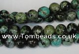 CTU482 15.5 inches 8mm round African turquoise beads wholesale