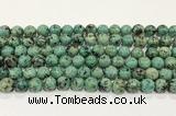 CTU514 15.5 inches 6mm round African turquoise beads wholesale