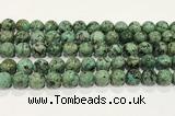 CTU516 15.5 inches 10mm round African turquoise beads wholesale