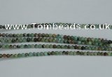 CTU560 15.5 inches 3mm round african turquoise beads wholesale