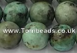 CTU578 15.5 inches 10mm round african turquoise beads wholesale