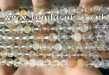 CTZ11 15.5 inches 6mm round natural topaz gemstone beads