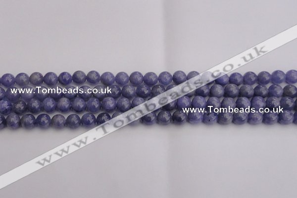 CTZ503 15.5 inches 8mm round natural tanzanite gemstone beads