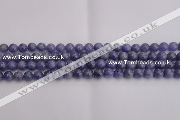 CTZ504 15.5 inches 10mm round natural tanzanite gemstone beads