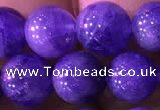 CTZ515 15.5 inches 8mm round natural tanzanite gemstone beads