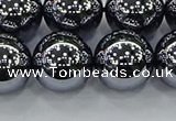 CTZ606 15.5 inches 16mm round terahertz beads wholesale