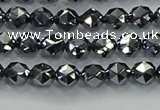 CTZ630 15.5 inches 4mm faceted nuggets terahertz beads wholesale