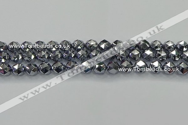 CTZ632 15.5 inches 8mm faceted nuggets terahertz beads wholesale