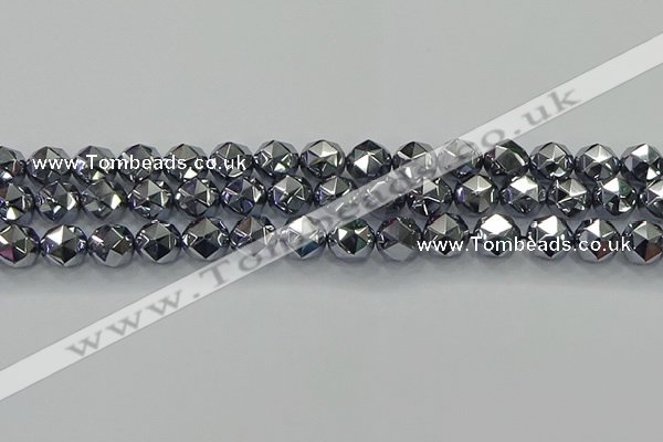 CTZ632 15.5 inches 8mm faceted nuggets terahertz beads wholesale