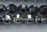 CTZ642 15.5 inches 8mm faceted round terahertz beads wholesale