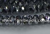 CTZ645 15.5 inches 5*8mm faceted rondelle terahertz beads wholesale