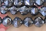 CTZ655 15.5 inches 6mm faceted nuggets terahertz beads wholesale