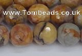 CVJ25 15.5 inches 12mm faceted round venus jasper beads wholesale