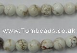 CWB311 15.5 inches 6mm round howlite turquoise beads wholesale