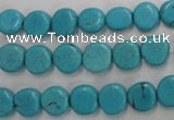 CWB750 15.5 inches 9mm freeform howlite turquoise beads wholesale