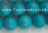 CWB852 15.5 inches 8mm round howlite turquoise beads wholesale