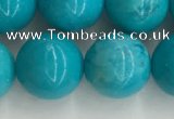 CWB854 15.5 inches 12mm round howlite turquoise beads wholesale