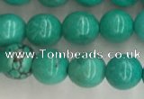 CWB864 15.5 inches 6mm round howlite turquoise beads wholesale