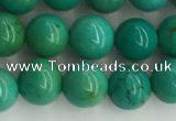 CWB870 15.5 inches 6mm round howlite turquoise beads wholesale