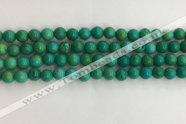 CWB870 15.5 inches 6mm round howlite turquoise beads wholesale