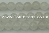 CWH51 15.5 inches 6mm round white jade beads wholesale