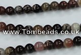 CWJ201 15.5 inches 6mm round wood jasper gemstone beads wholesale