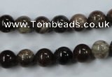 CWJ202 15.5 inches 8mm round wood jasper gemstone beads wholesale