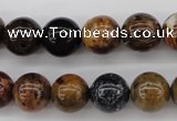 CWJ283 15.5 inches 11mm round wood jasper gemstone beads wholesale