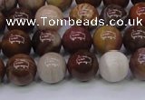 CWJ403 15.5 inches 10mm round wood jasper gemstone beads wholesale