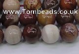 CWJ404 15.5 inches 12mm round wood jasper gemstone beads wholesale