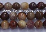 CWJ430 15.5 inches 4mm round wood jasper beads wholesale