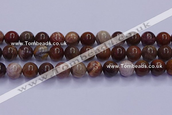 CWJ436 15.5 inches 16mm round wood jasper beads wholesale