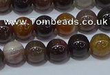 CWJ502 15.5 inches 8mm round Xinjiang wood jasper beads wholesale