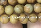 CWJ511 15.5 inches 6mm round wooden jasper beads wholesale