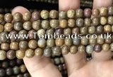 CWJ563 15.5 inches 6mm round wood jasper beads wholesale