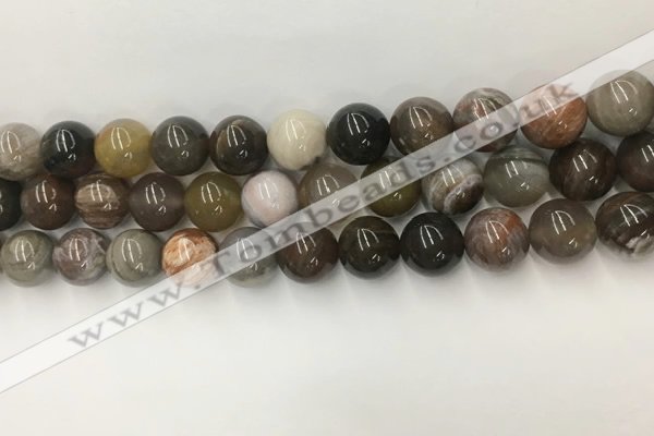CWJ578 15.5 inches 12mm round wood jasper beads wholesale