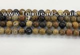 CWJ583 15.5 inches 11mm round wooden jasper beads wholesale