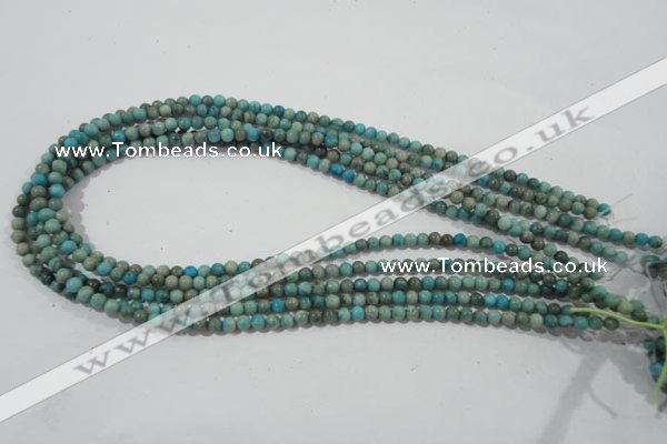 CXH100 15.5 inches 4mm round dyed Xiang He Shi gemstone beads