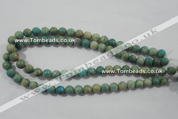 CXH103 15.5 inches 10mm round dyed Xiang He Shi gemstone beads