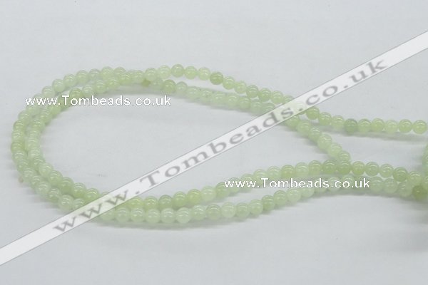 CXJ02 15.5 inches 6mm round New jade gemstone beads wholesale