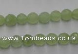 CXJ102 15.5 inches 8mm faceted round New jade beads wholesale